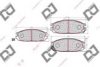 DJ PARTS BP1498 Brake Pad Set, disc brake